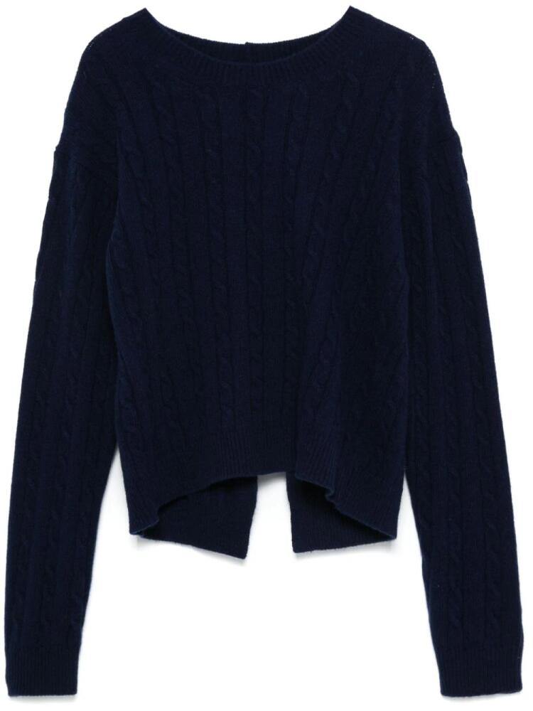 Semicouture Camilla sweater - Blue Cover