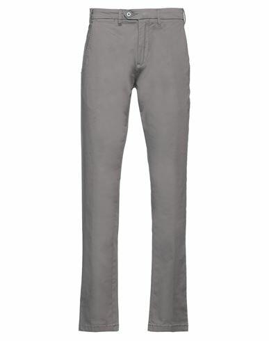 Yes Zee By Essenza Man Pants Grey Cotton, Elastane Cover