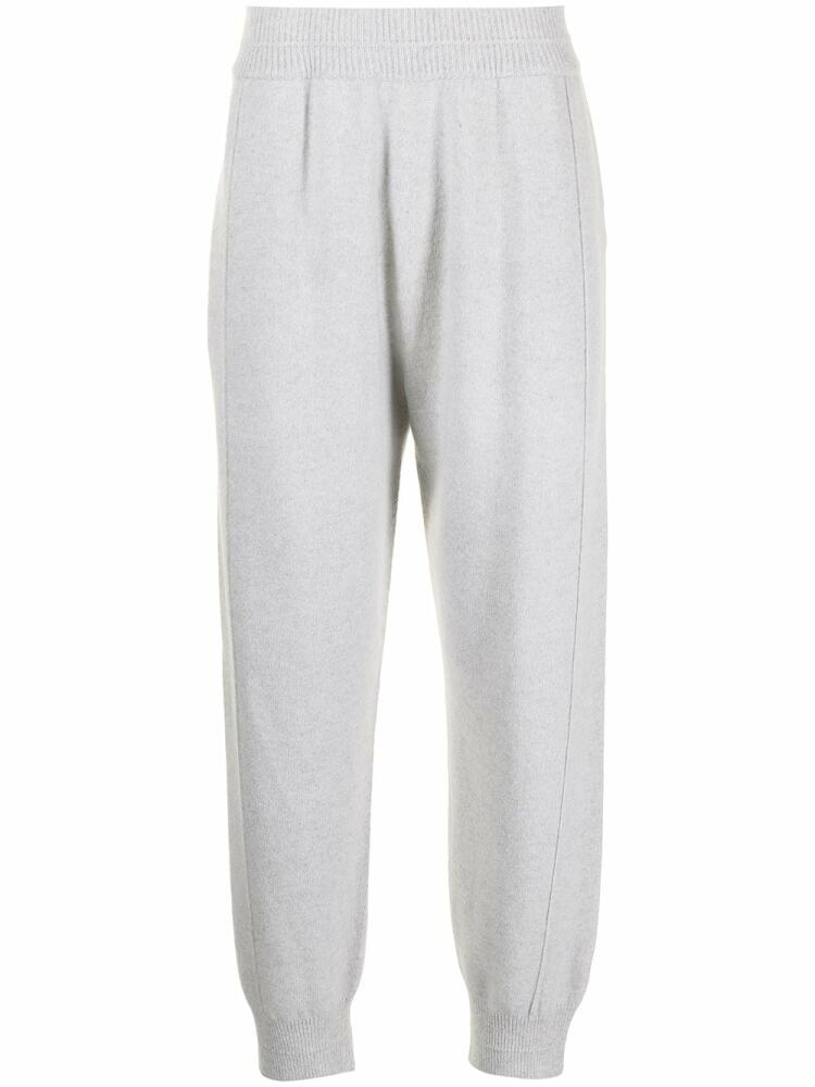 Helmut Lang corduroy-detail track pants - Grey Cover