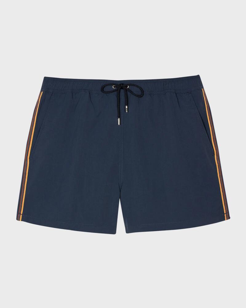 Paul Smith Men's Side-Stripe Swim Trunks Cover