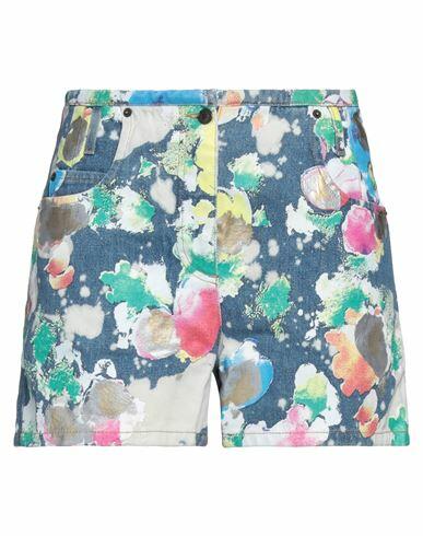 Moschino Woman Denim shorts Blue Cotton Cover