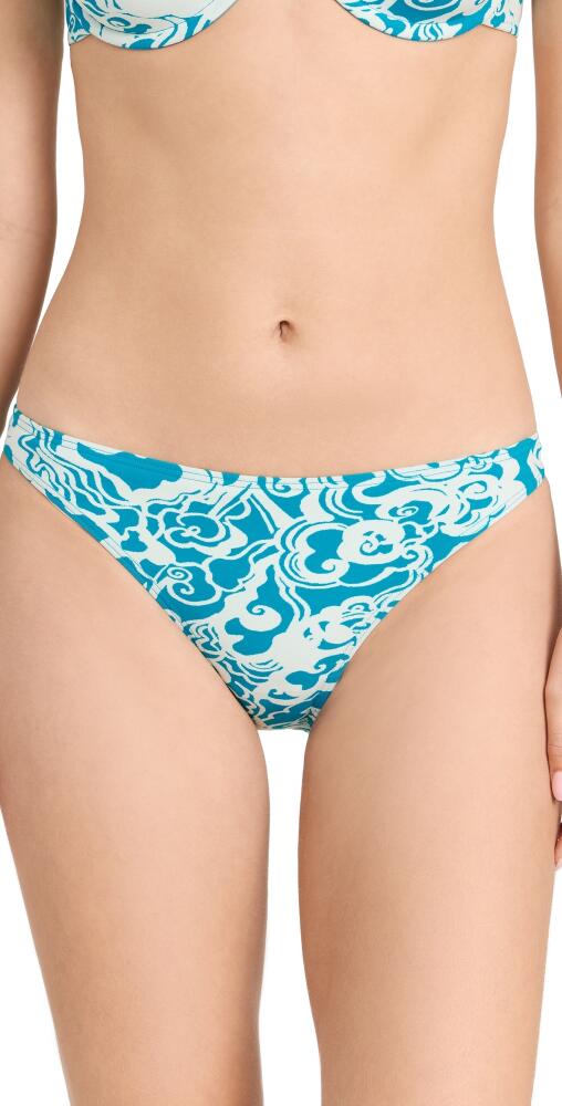 A. L.C. Amber Bikini Bottoms Scone/Blue Cover