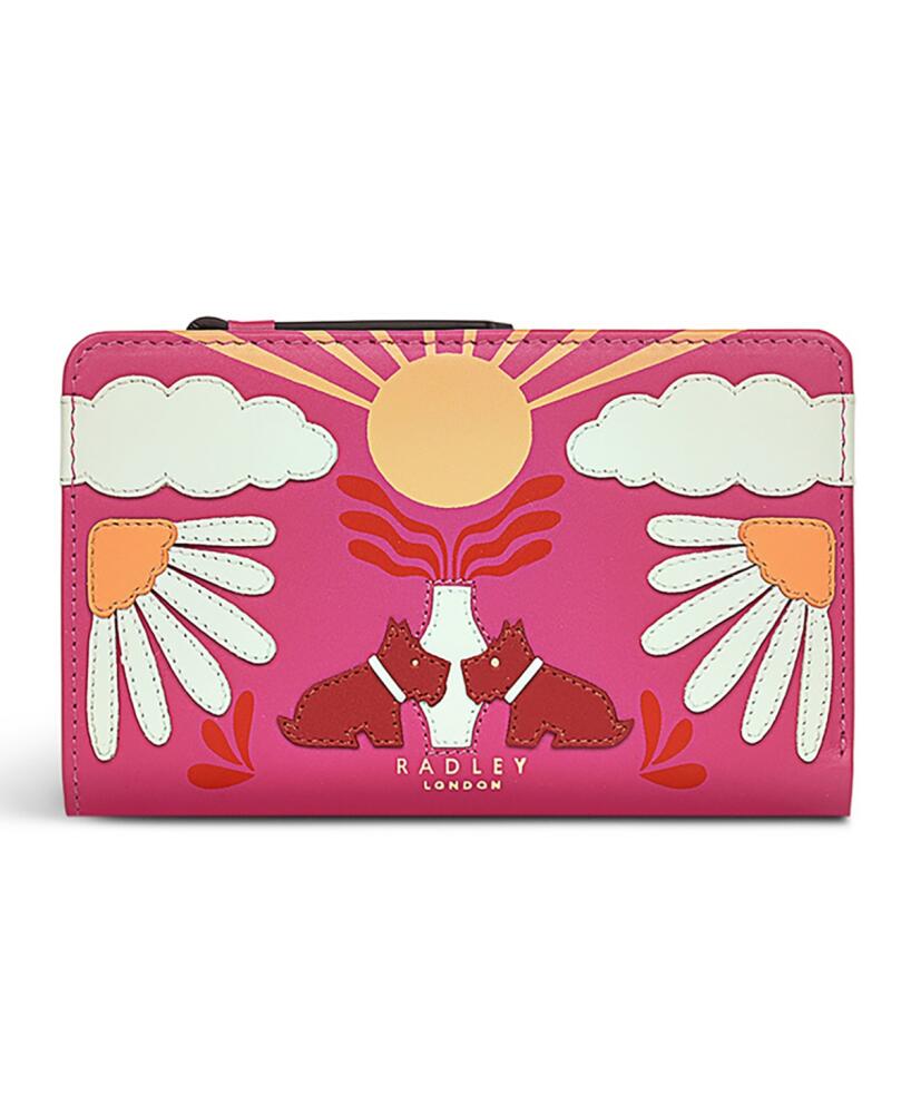 Radley London Wild Roses Medium Bifold - Coulis Cover