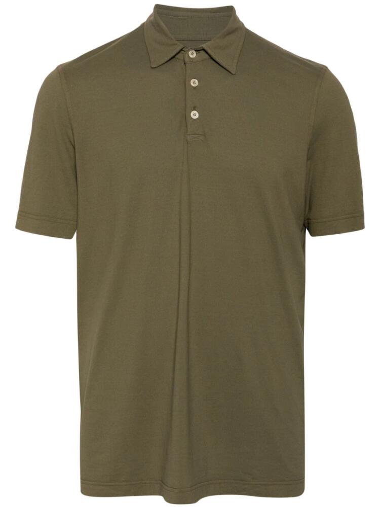 Fedeli Alby jersey polo shirt - Green Cover