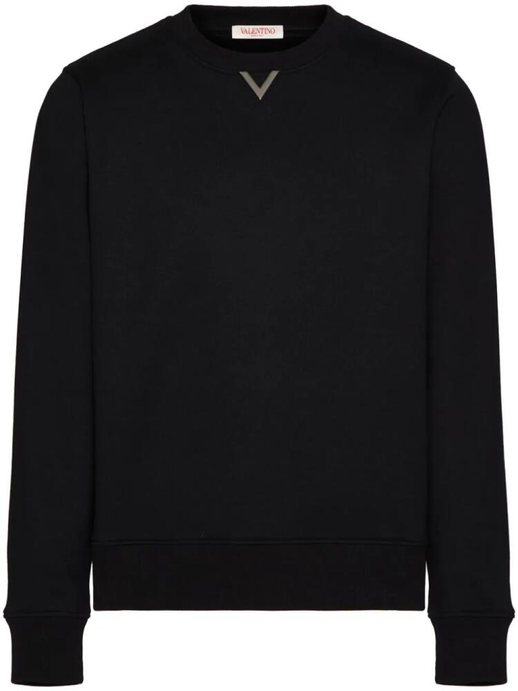 Valentino Garavani logo-plaque sweatshirt - Black Cover