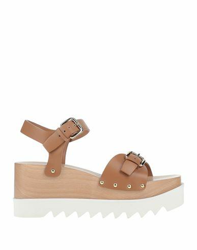 Stella Mccartney Woman Mules & Clogs Camel Textile fibers Cover