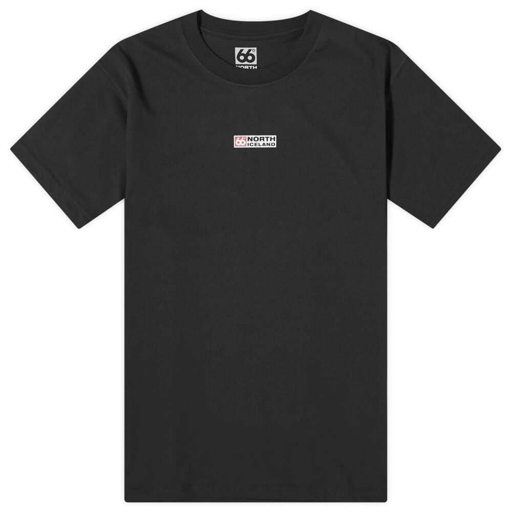 66° North Men's Tangi T-Shirt in Black Cover