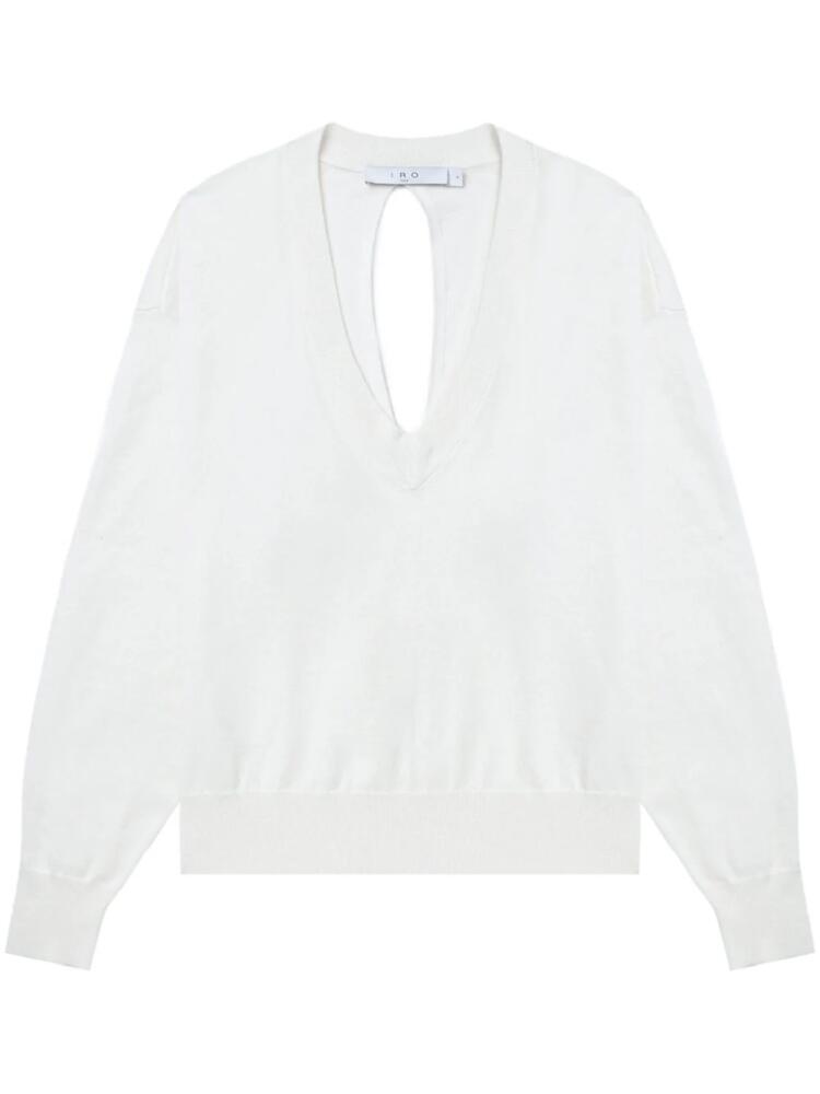 IRO Maddio cut-out jumper - White Cover