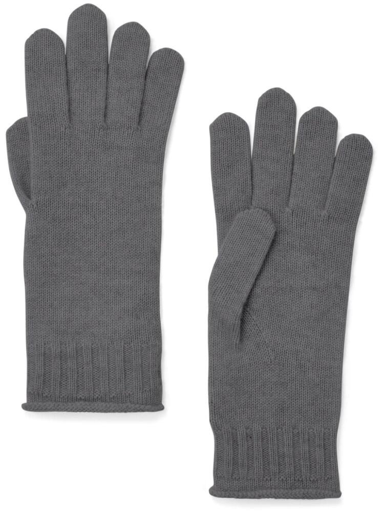 Chinti & Parker knitted gloves - Grey Cover