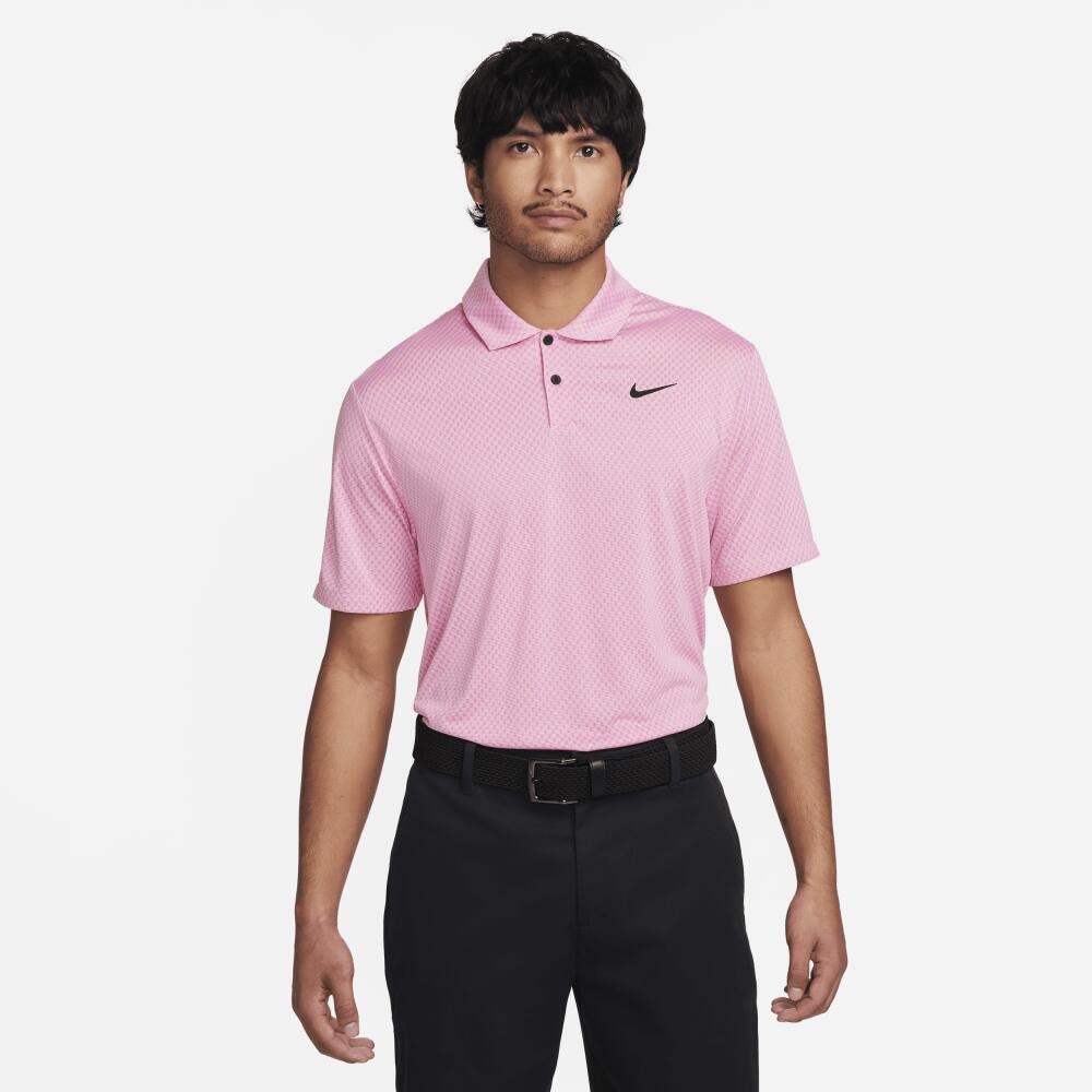 Nike Men's Tour Dri-FIT Golf Polo in Purple Cover