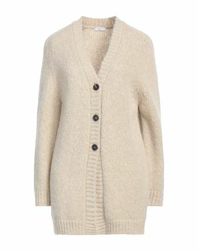 Peserico Easy Woman Cardigan Ivory Alpaca wool, Merino Wool, Metallic fiber, Polyamide Cover