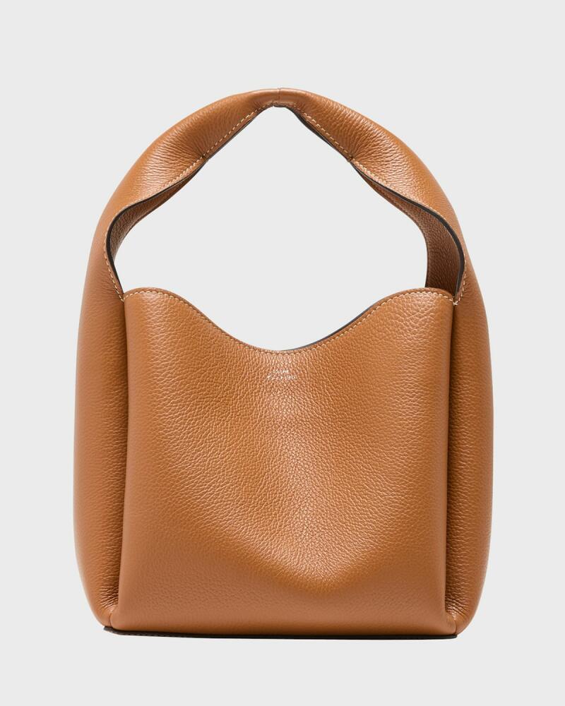 Toteme Bucket Bag in Pebble Grain Leather Cover