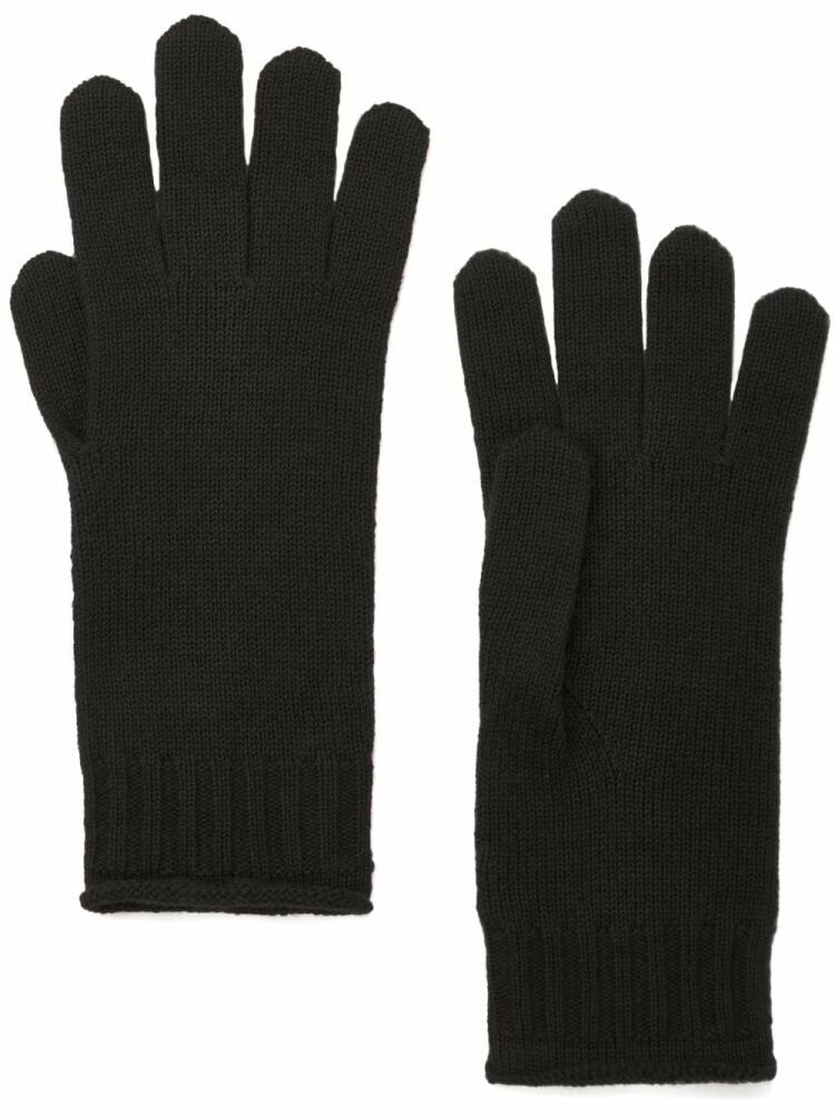 Chinti & Parker knitted gloves - Black Cover