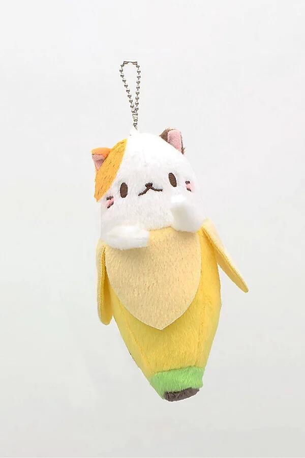 Bananya 5in Plush Keychain in Mike Cover