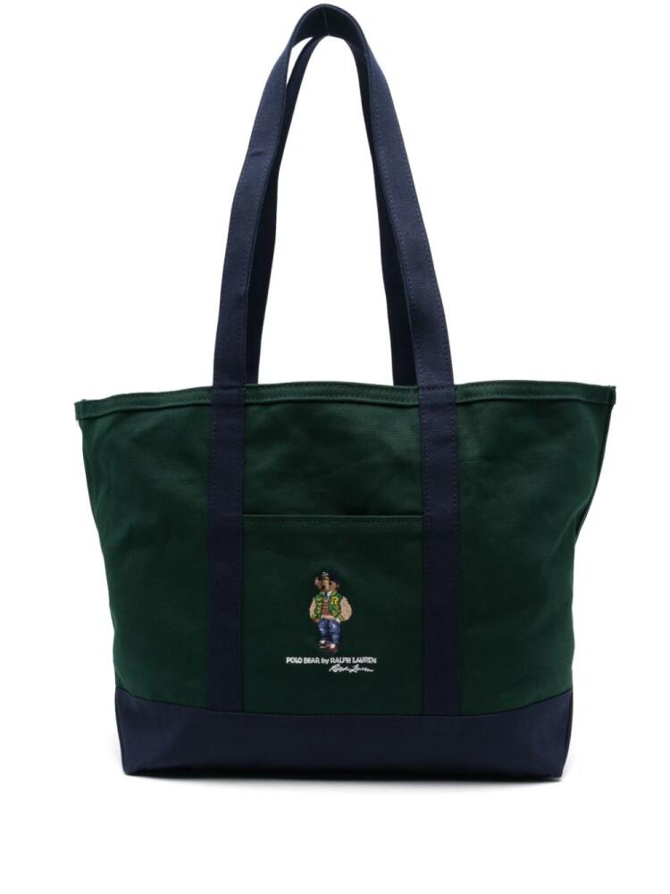 Polo Ralph Lauren Polo Bear tote bag - Green Cover