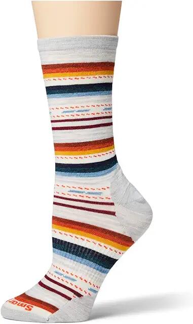 Smartwool Everyday Margarita Crew Socks (Ash) Women's No Show Socks Shoes Cover