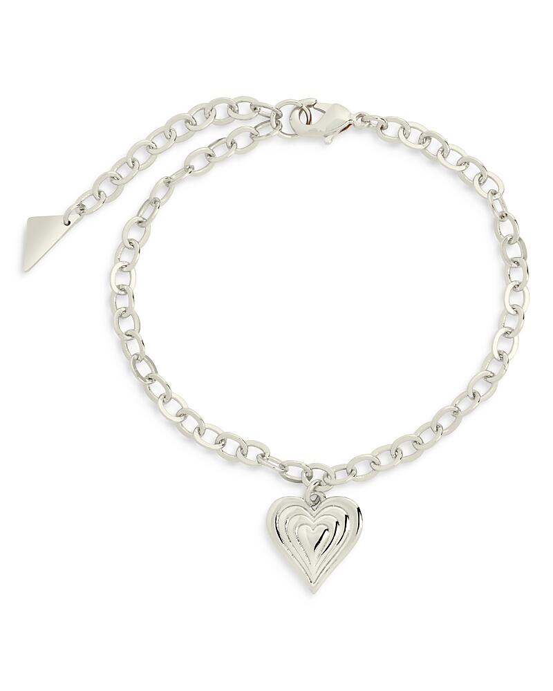 Sterling Forever Beating Heart Charm Bracelet Cover