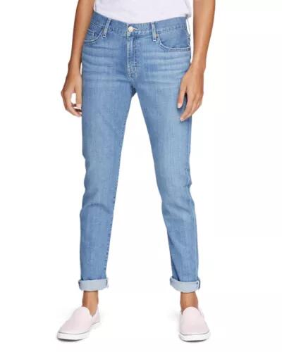 Eddie Bauer Women's Boyfriend Jeans - Slim Leg Cover