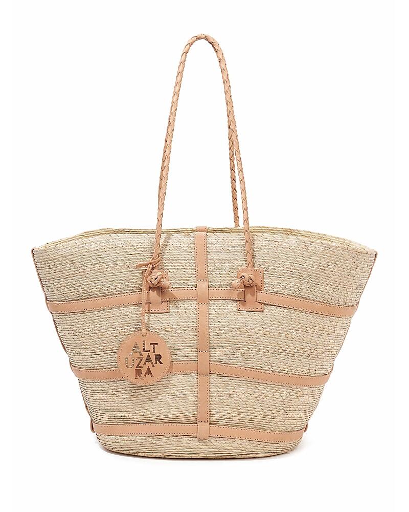 Altuzarra Watermill Large Raffia Tote Cover