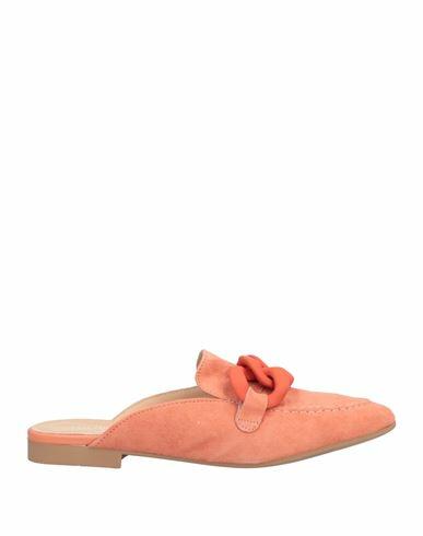 Formentini Woman Mules & Clogs Salmon pink Soft Leather Cover