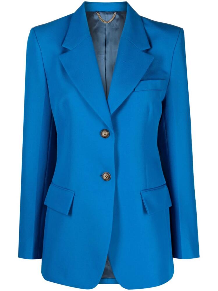 Victoria Beckham single-breasted blazer - Blue Cover