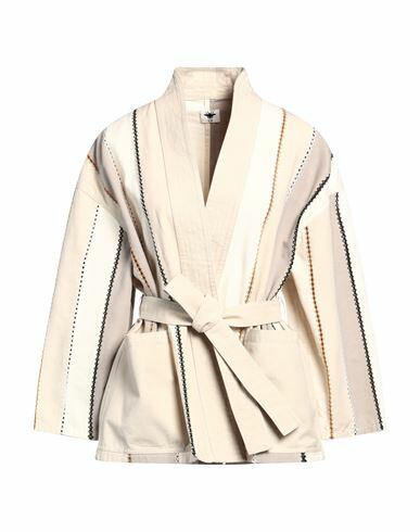 Dior Woman Jacket Cream Cotton, Polyester Cover