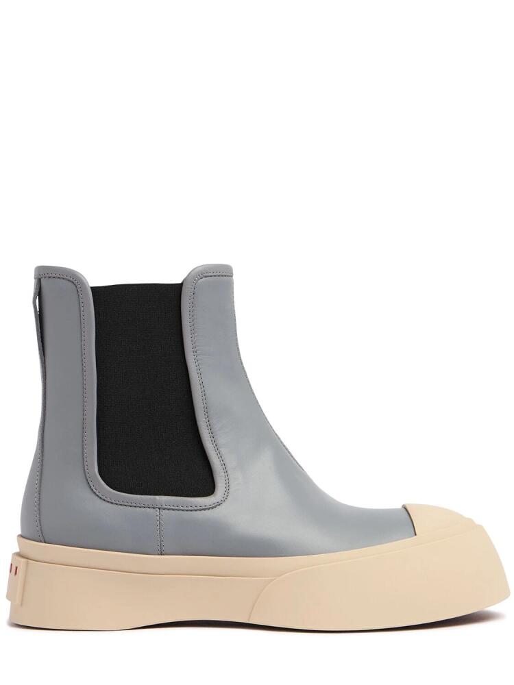 MARNI 20mm Pablo Leather Chelsea Boots Cover