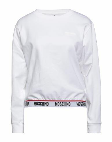 Moschino Woman Undershirt White Cotton, Elastane Cover