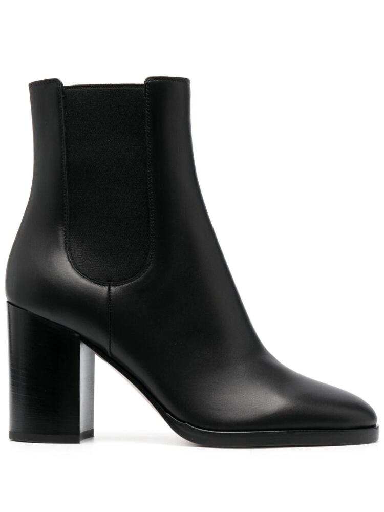 Gianvito Rossi 100mm leather boots - Black Cover