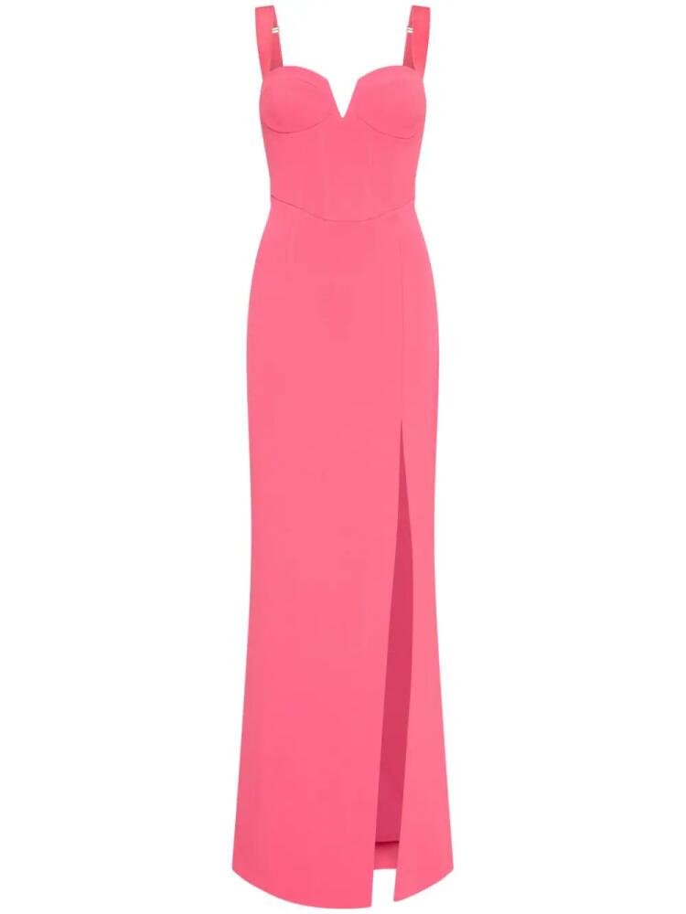 Rebecca Vallance Marie V-neck gown - Pink Cover