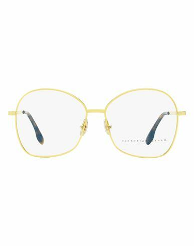 Victoria Beckham Victoria Beckham Angular Vb220 Eyeglasses Woman Eyeglass frame Gold Metal, Acetate Cover