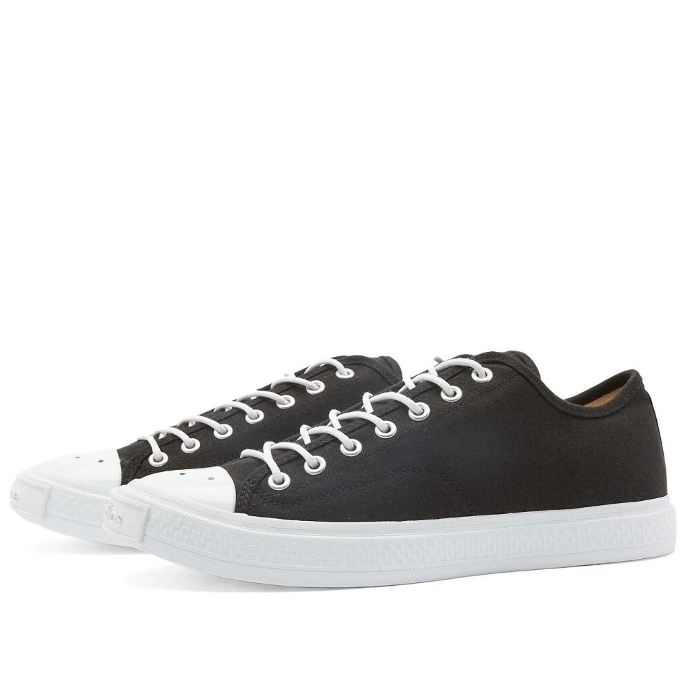 Acne Studios Men's Ballow Tag M Sneakers in Black/Off White Cover