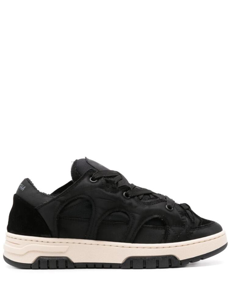 Paura Santha panelled sneakers - Black Cover