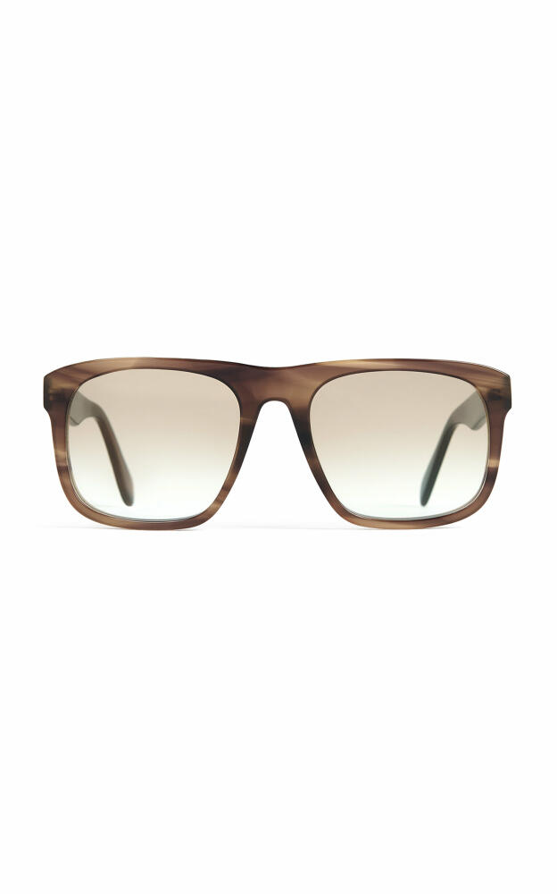 Toteme - The Navigator Acetate Sunglasses - Brown Cover