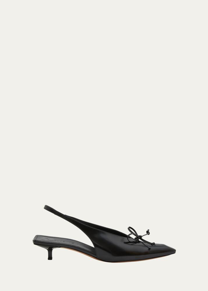 Jacquemus Les Slingbacks Cubisto Leather Pumps Cover