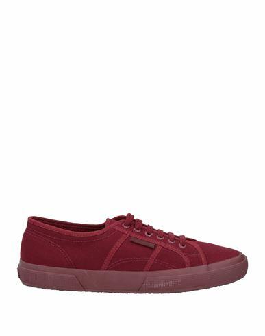 Superga Man Sneakers Burgundy Textile fibers Cover