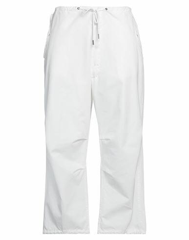 Darkpark Woman Pants White Cotton Cover