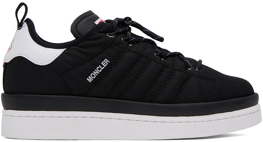 Moncler Genius Moncler x adidas Originals Black Campus Sneakers Cover