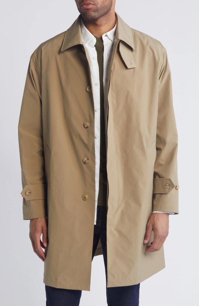 Mackintosh Soho Water Repellent Raincoat in Honey Cover