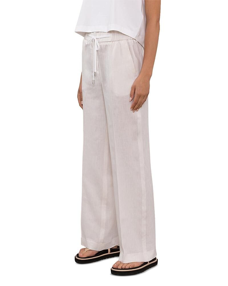 Peserico High Waist Wide Leg Pants Cover