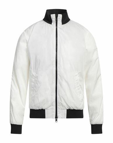 Peuterey Man Jacket White Polyamide Cover