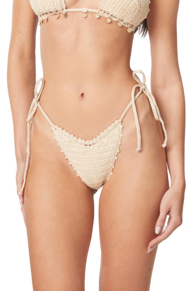 Capittana Trinidad Crochet Bikini Bottoms in Ivory Cover