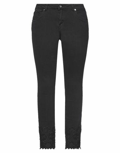 No Secrets Woman Jeans Black Cotton, Elastane Cover