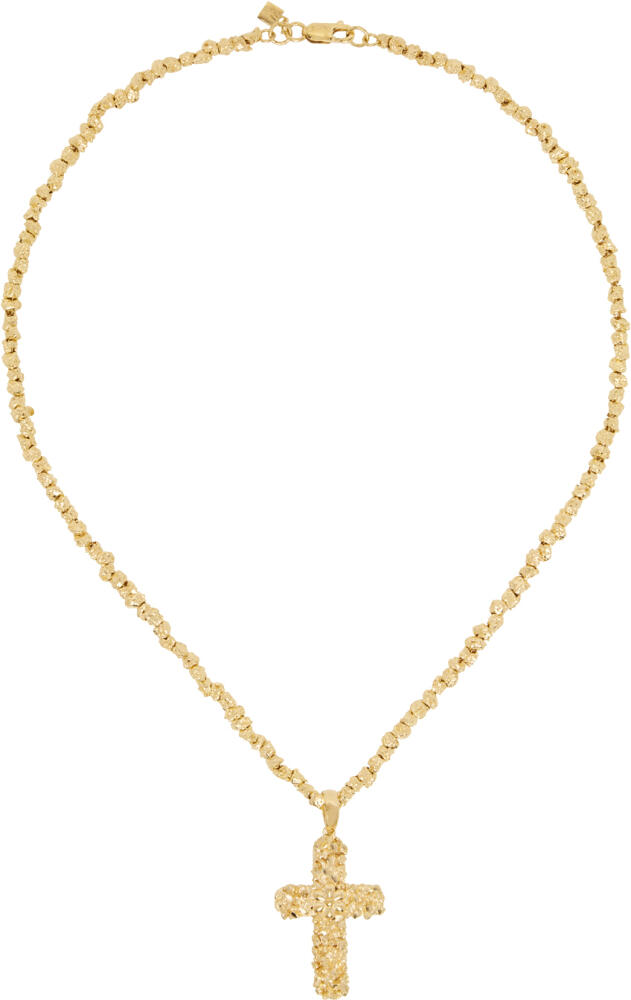 Veneda Carter Gold Medium Flower Pendant Necklace Cover