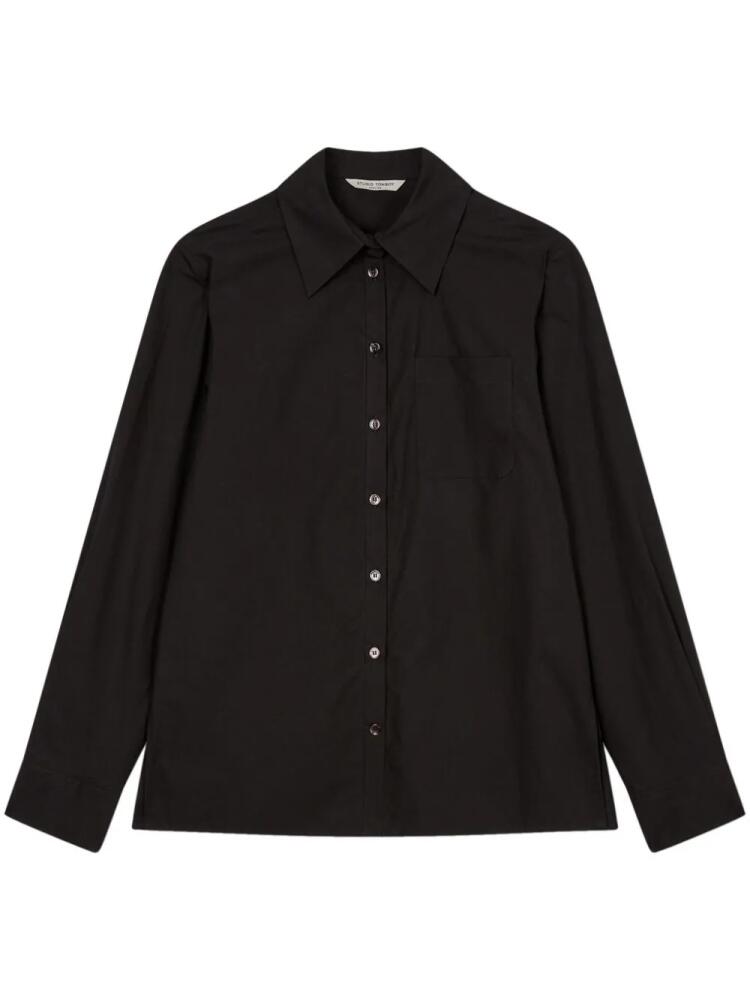 STUDIO TOMBOY Basic cotton shirt - Black Cover