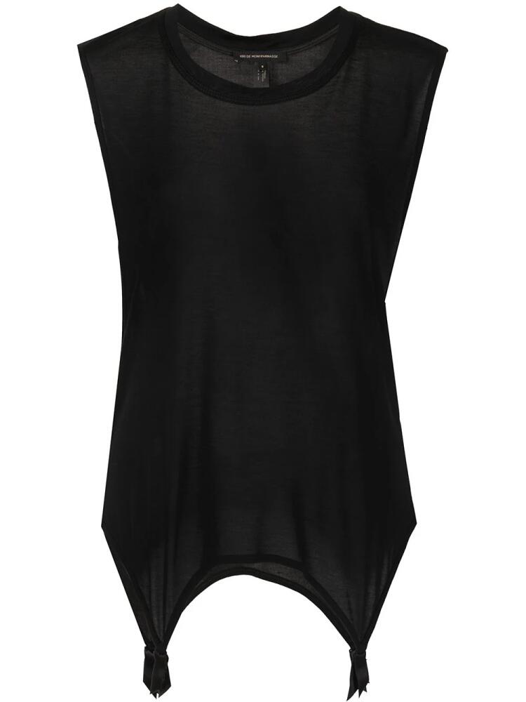 Kiki de Montparnasse muscle garter tank top - Black Cover