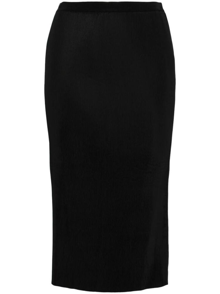 JNBY ribbed-knit midi skirt - Black Cover