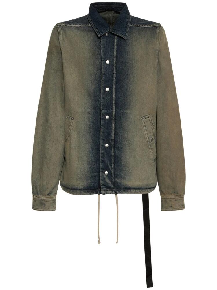 RICK OWENS DRKSHDW Gradient Denim Jacket Cover