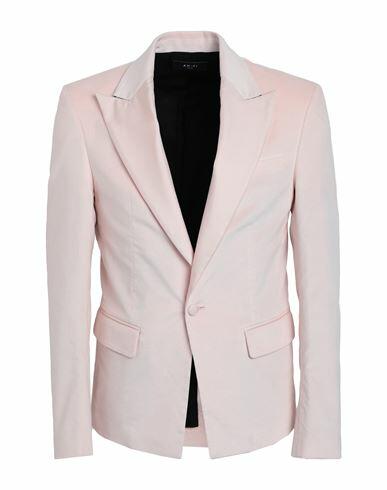 Amiri Man Blazer Blush Cotton, Modal, Polyester, Polyurethane, Silk Cover