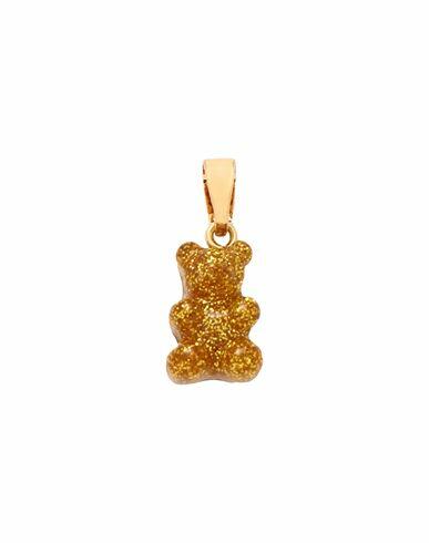 Crystal Haze Woman Pendant Gold Brass, Resin, 750/1000 gold plated Cover